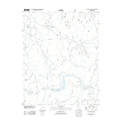 2012 Map of Cascadel Point, 2012 Print