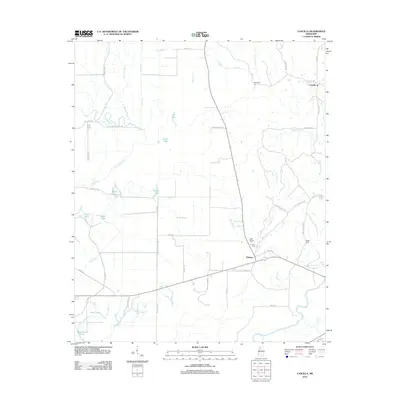 2012 Map of Cascilla, 2012 Print