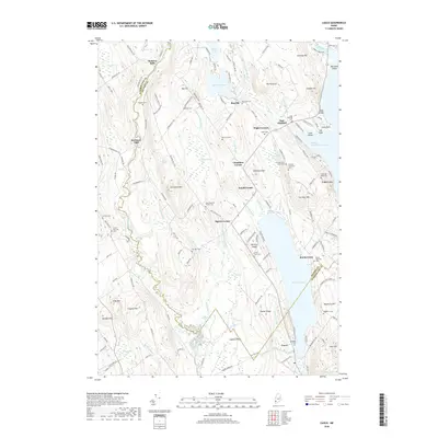2018 Map of Casco, 2018 Print