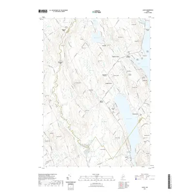 2021 Map of Casco, 2021 Print