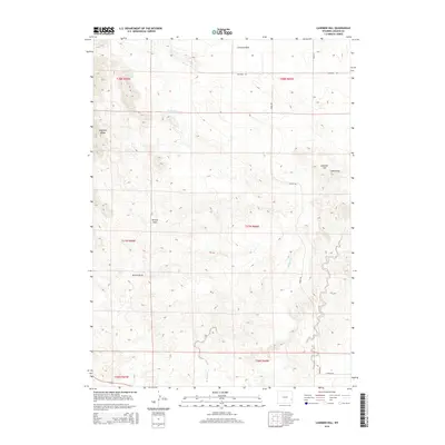 2015 Map of Casebier Hill, 2015 Print