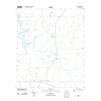 2011 Map of Casemore, 2011 Print