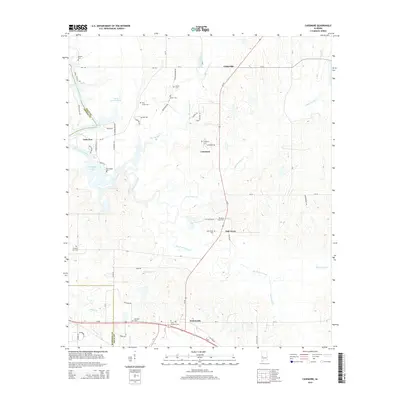 2014 Map of Casemore, 2014 Print