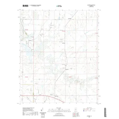 2020 Map of Casemore, 2020 Print