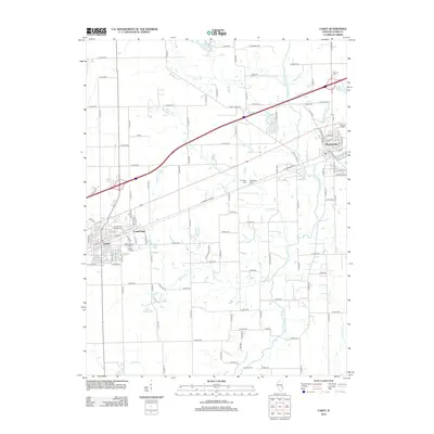 2012 Map of Casey, 2012 Print