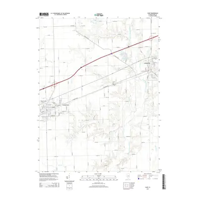 2015 Map of Casey, 2015 Print