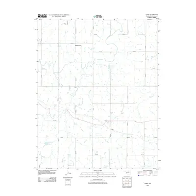 2012 Map of Casey, 2012 Print