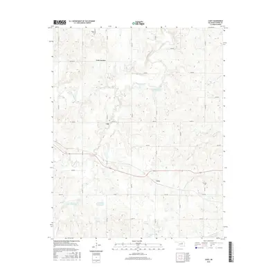 2016 Map of Casey, 2016 Print