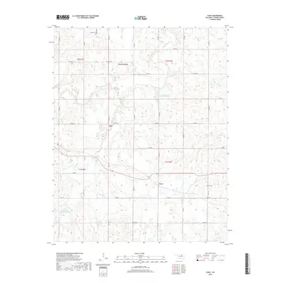 2018 Map of Casey, 2018 Print