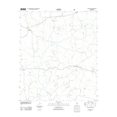 2012 Map of Caseyville, 2012 Print