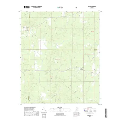 2018 Map of Caseyville, 2018 Print
