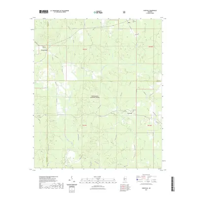 2021 Map of Caseyville, 2021 Print