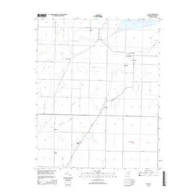 2014 Map of Cash, 2014 Print