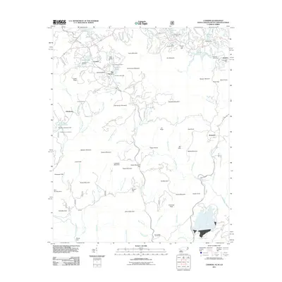 2011 Map of Cashiers, 2011 Print
