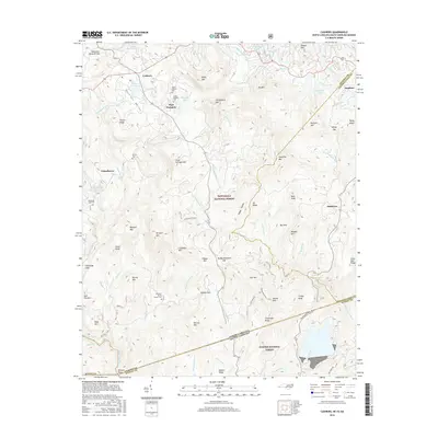 2016 Map of Cashiers, 2016 Print