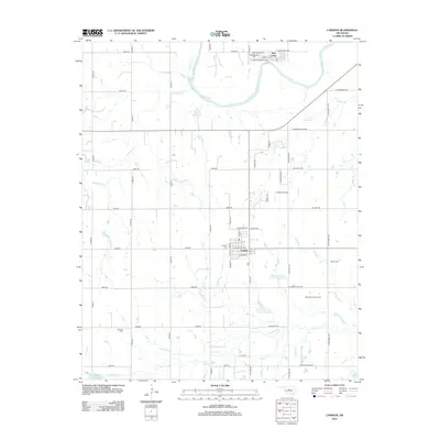 2012 Map of Cashion, 2012 Print