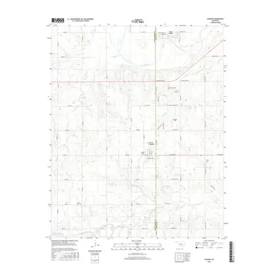 2016 Map of Cashion, 2016 Print