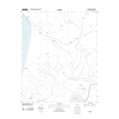 2012 Map of Casmalia, 2012 Print