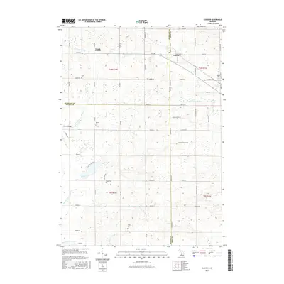 2017 Map of Casnovia, 2017 Print