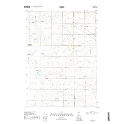 2019 Map of Casnovia, 2019 Print