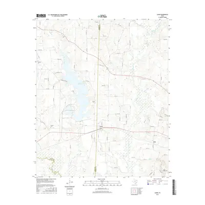 2016 Map of Cason, 2016 Print
