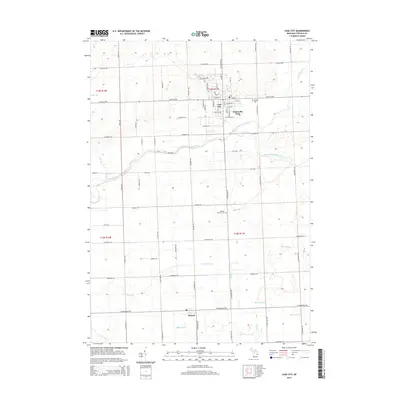 2014 Map of Cass City, 2014 Print