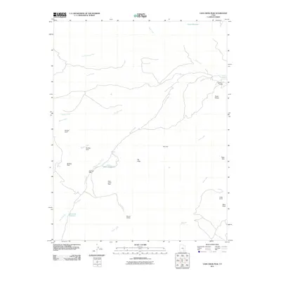 2011 Map of Cass Creek Peak, 2011 Print