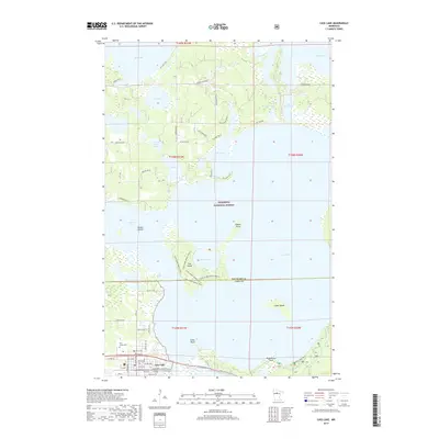 2019 Map of Cass Lake, 2019 Print
