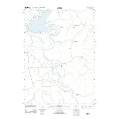 2012 Map of Cassa, 2012 Print