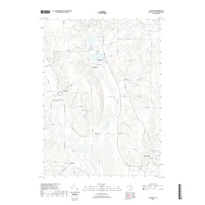 2019 Map of Cassadaga, 2019 Print