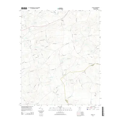 2014 Map of Cassatt, 2014 Print