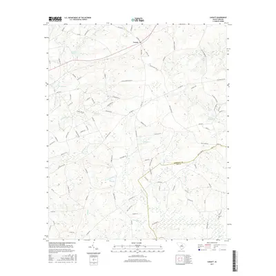 2017 Map of Cassatt, 2017 Print