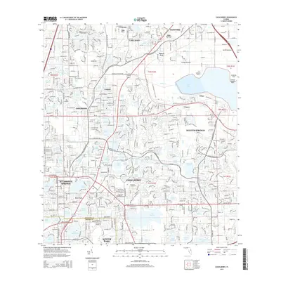 2015 Map of Casselberry, 2015 Print