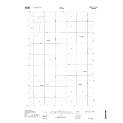 2020 Map of Casselton SE, 2020 Print