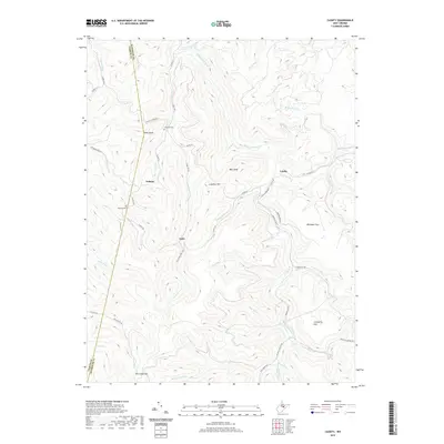 2019 Map of Cassity, 2019 Print