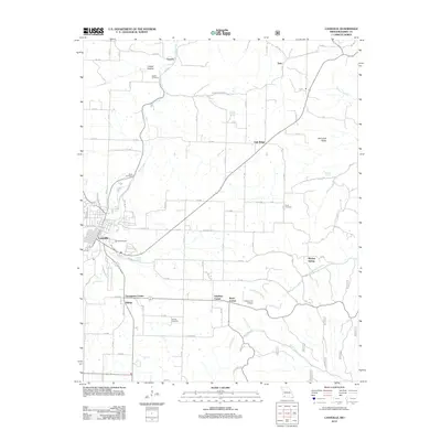 2012 Map of Cassville, 2012 Print