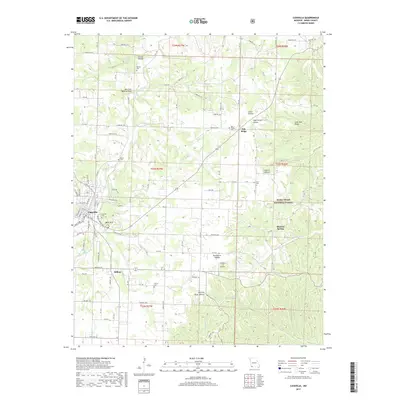 2017 Map of Cassville, 2017 Print