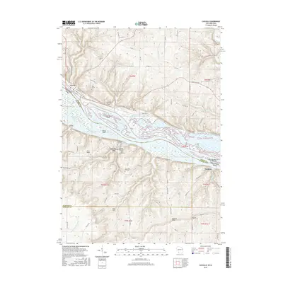 2016 Map of Cassville, 2016 Print