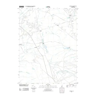 2011 Map of Cassville, 2011 Print