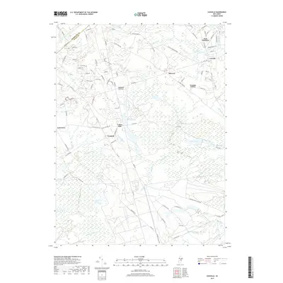 2019 Map of Cassville, 2019 Print