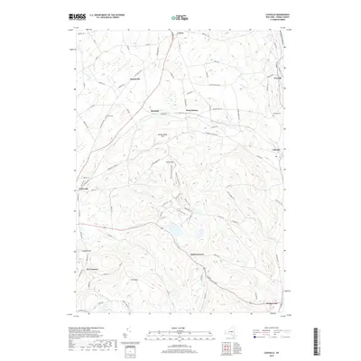 2019 Map of Cassville, 2019 Print
