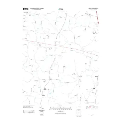 2013 Map of Cassville, 2013 Print