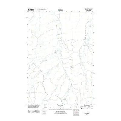 2011 Map of Castagne, 2011 Print