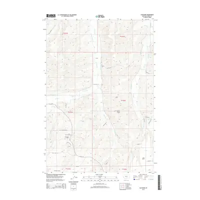 2014 Map of Castagne, 2014 Print