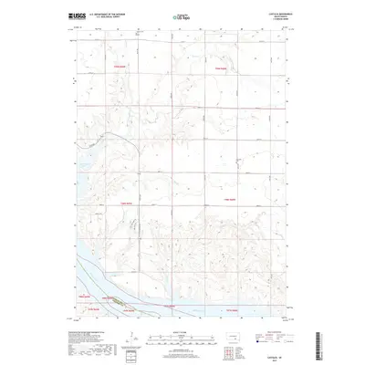 2017 Map of Castalia, 2017 Print