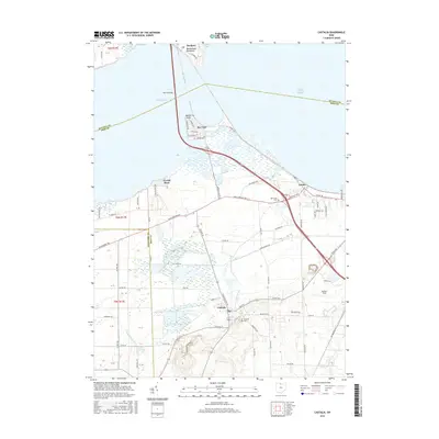 2016 Map of Castalia, 2016 Print