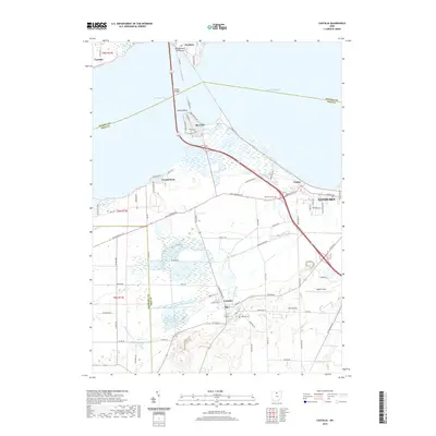 2019 Map of Castalia, 2019 Print