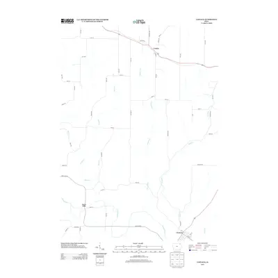 2013 Map of Castalia, 2013 Print