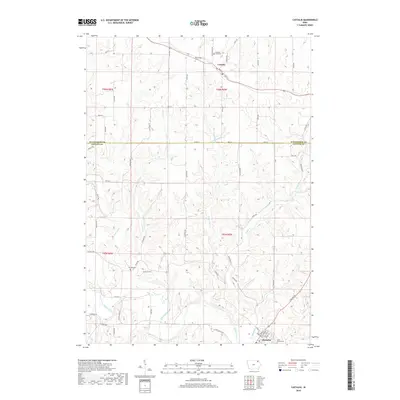 2018 Map of Castalia, 2018 Print