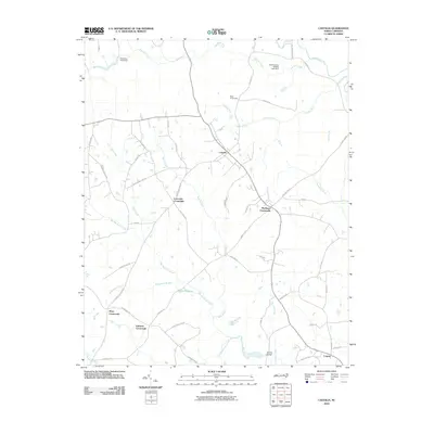 2010 Map of Castalia, 2010 Print